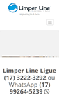 Mobile Screenshot of limperline.com.br