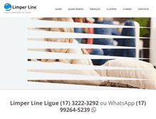 Tablet Screenshot of limperline.com.br